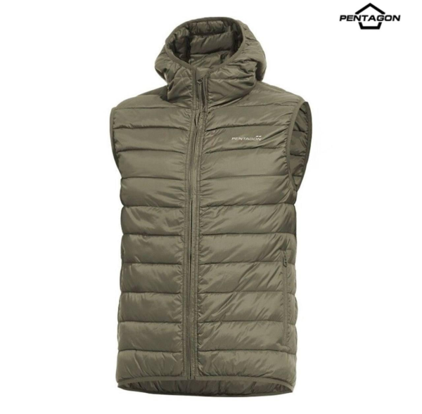 Жилет Pentagon Aurora Hood Vest Taiga Green