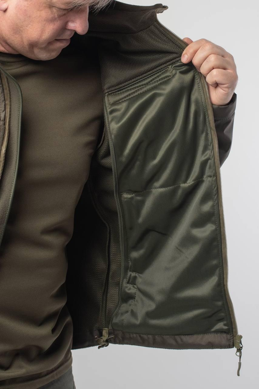 Флісова Кофта Kiborg Сітка Olive Military