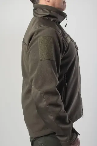 Флісова Кофта Kiborg Сітка Olive Military