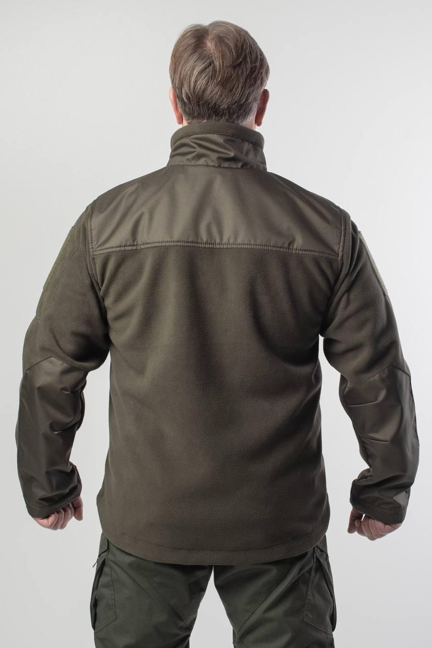 Флісова Кофта Kiborg Сітка Olive Military
