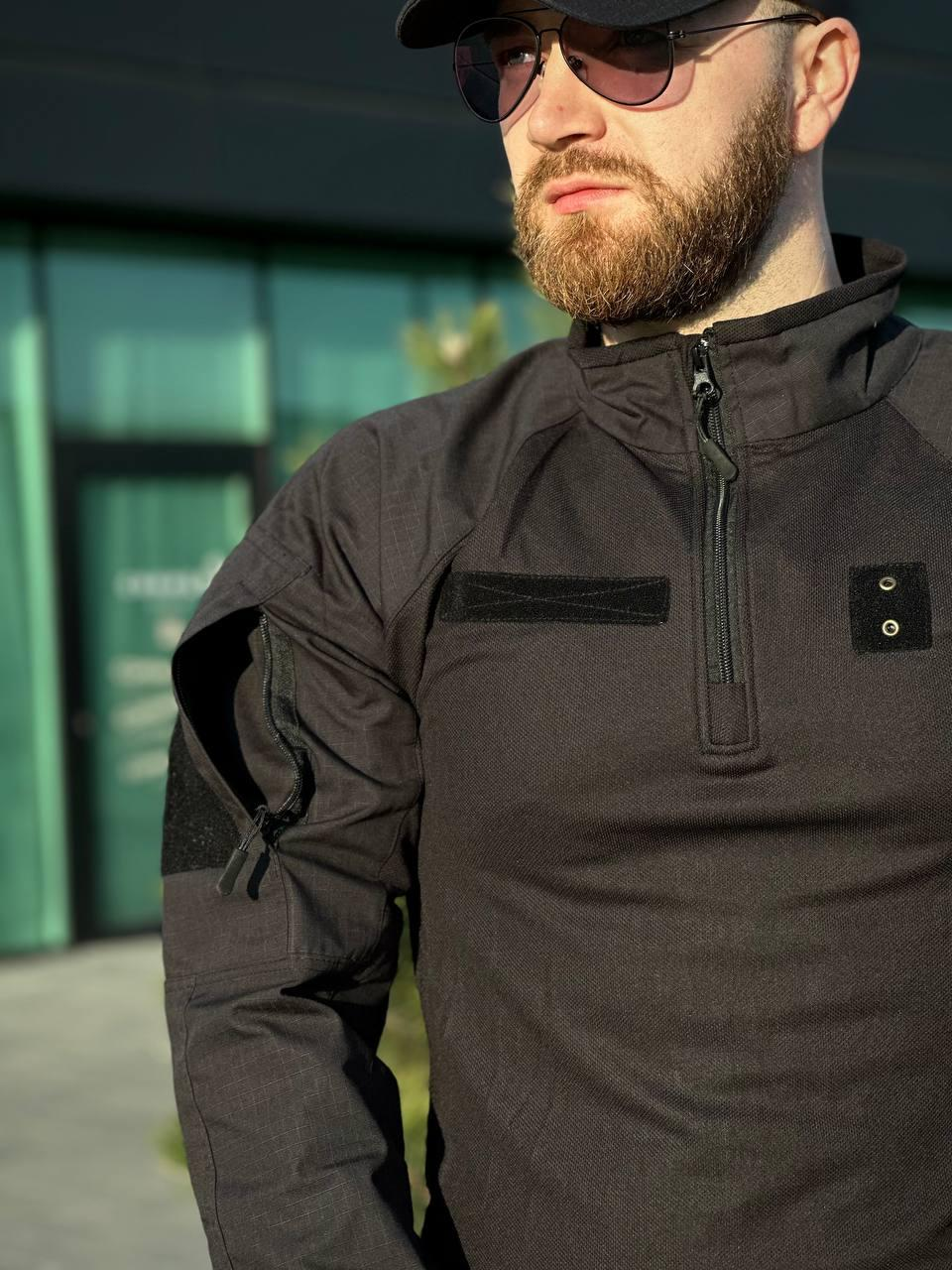 Убакс чорний Military CollPass Black БАТАЛИ