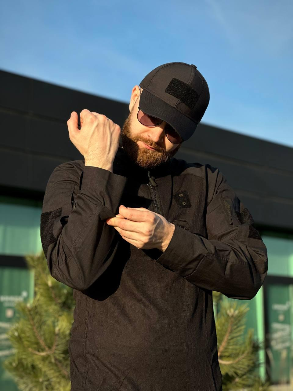 Убакс чорний Military CollPass Black БАТАЛИ