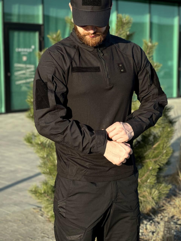 Убакс чорний Military CollPass Black БАТАЛИ