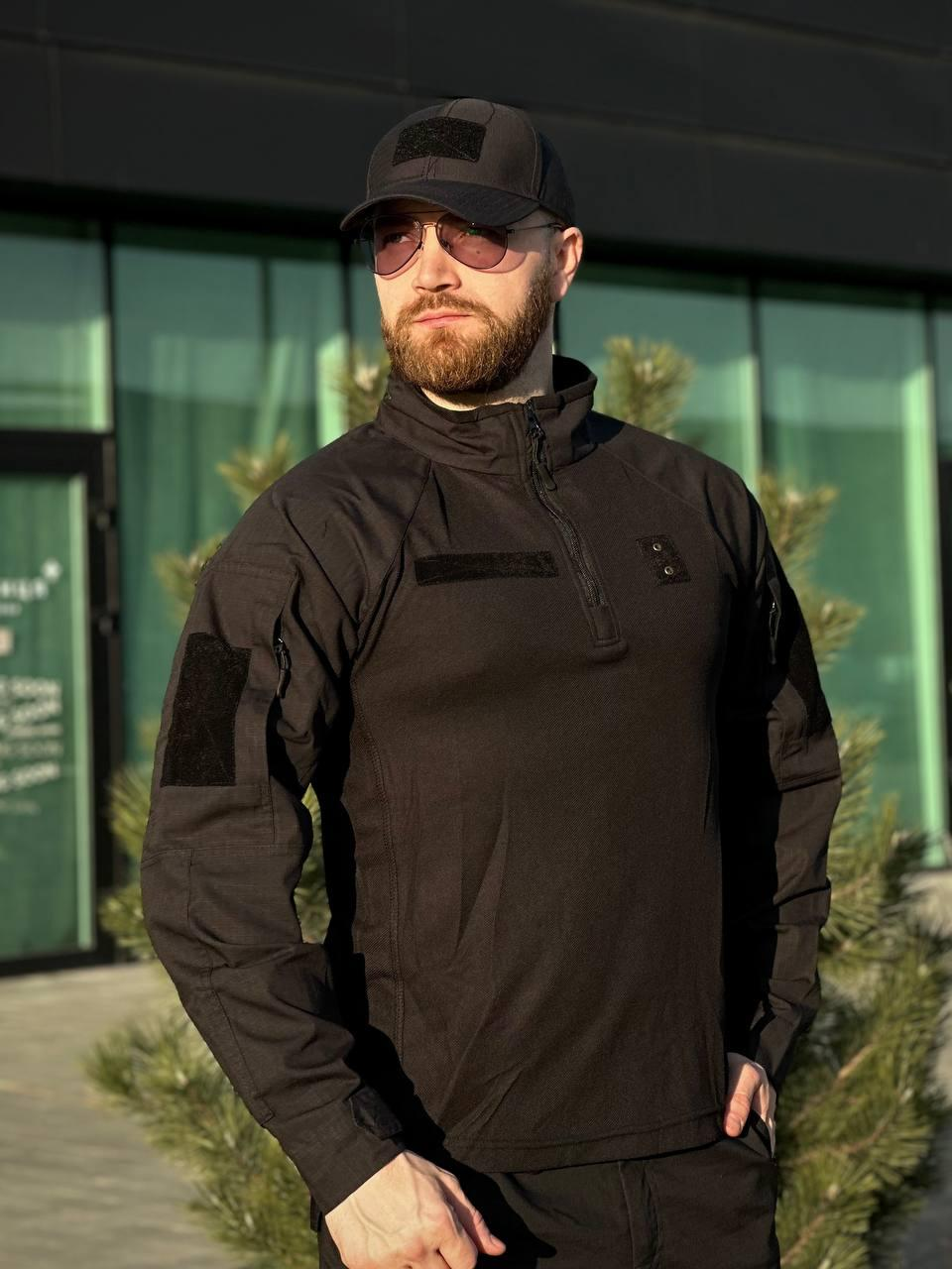 Убакс чорний Military CollPass Black БАТАЛИ