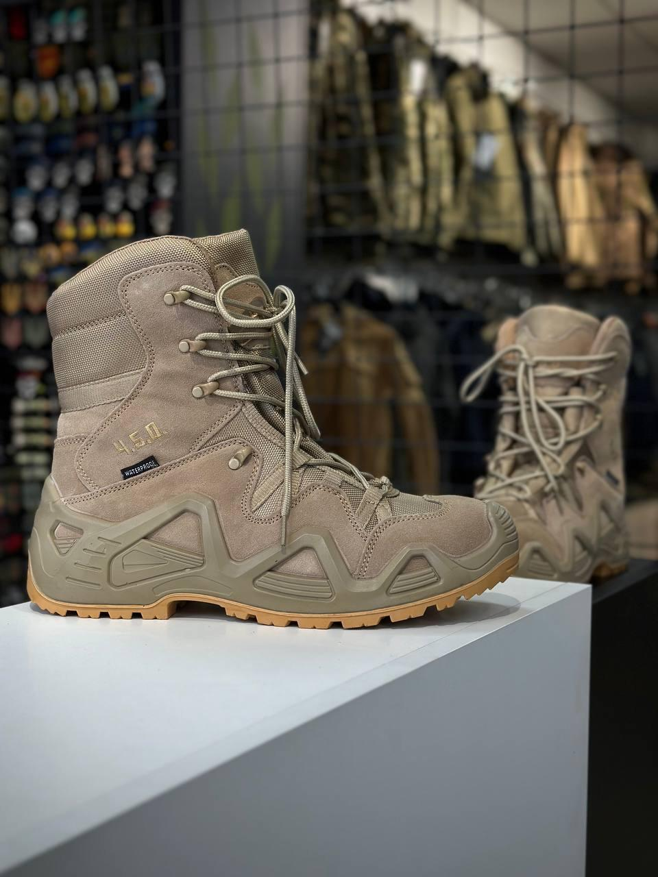 Черевики тактичні Високі койот 4.5.0 Gore-Tex Високі