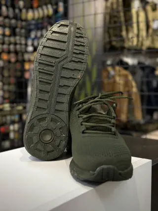 Кросівки літні койот з тризубом Olive