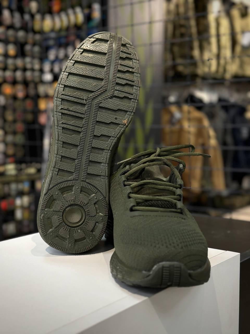Кросівки літні койот з тризубом Olive