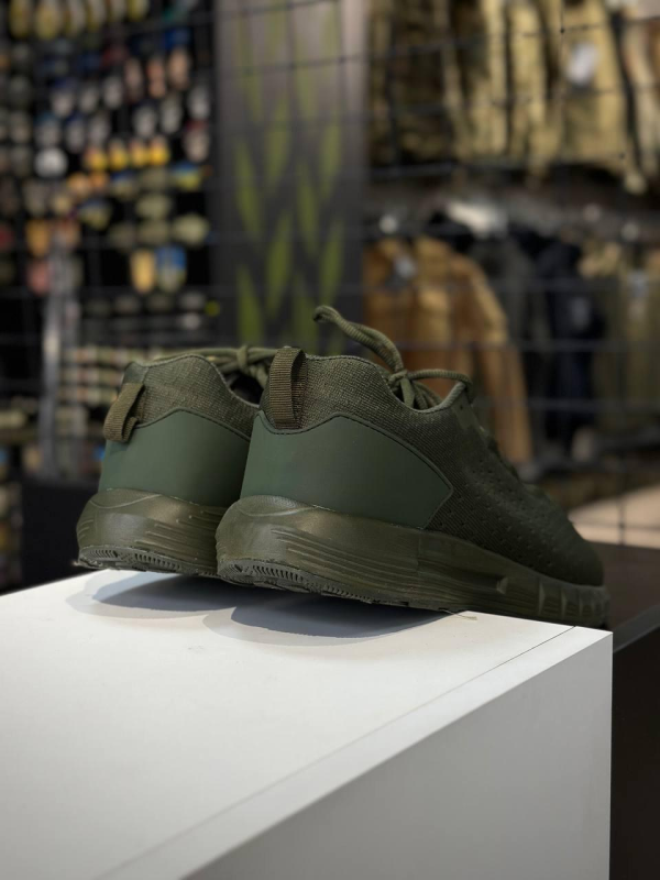 Кросівки літні койот з тризубом Olive