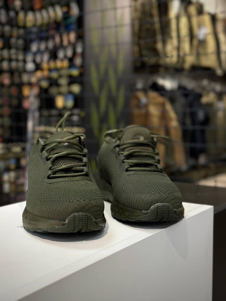 Кросівки літні койот з тризубом Olive