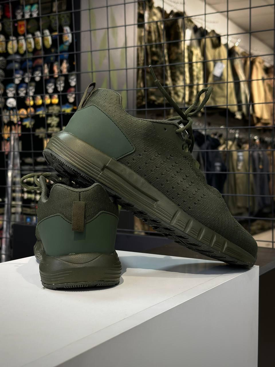 Кросівки літні койот з тризубом Olive