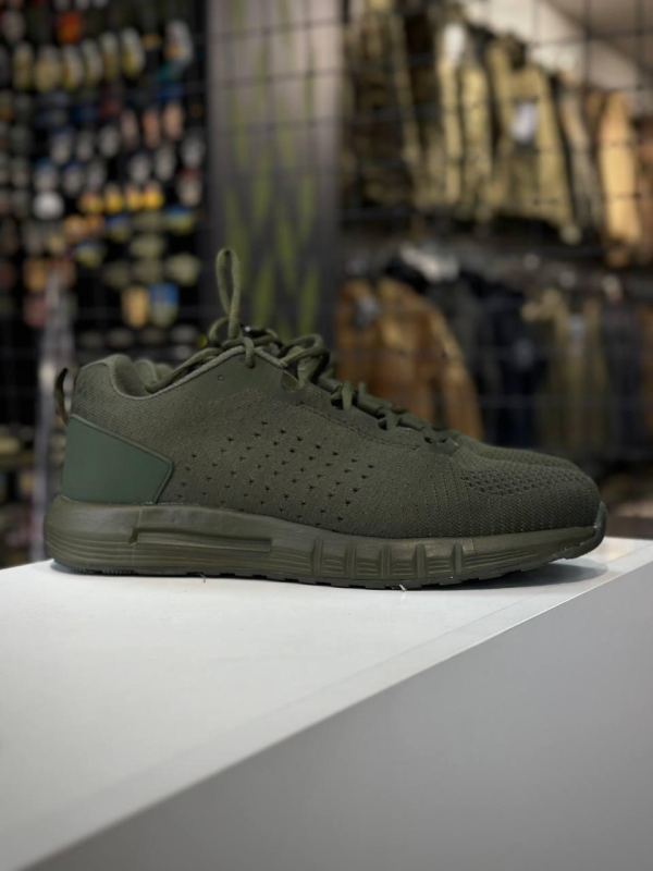 Кросівки літні койот з тризубом Olive