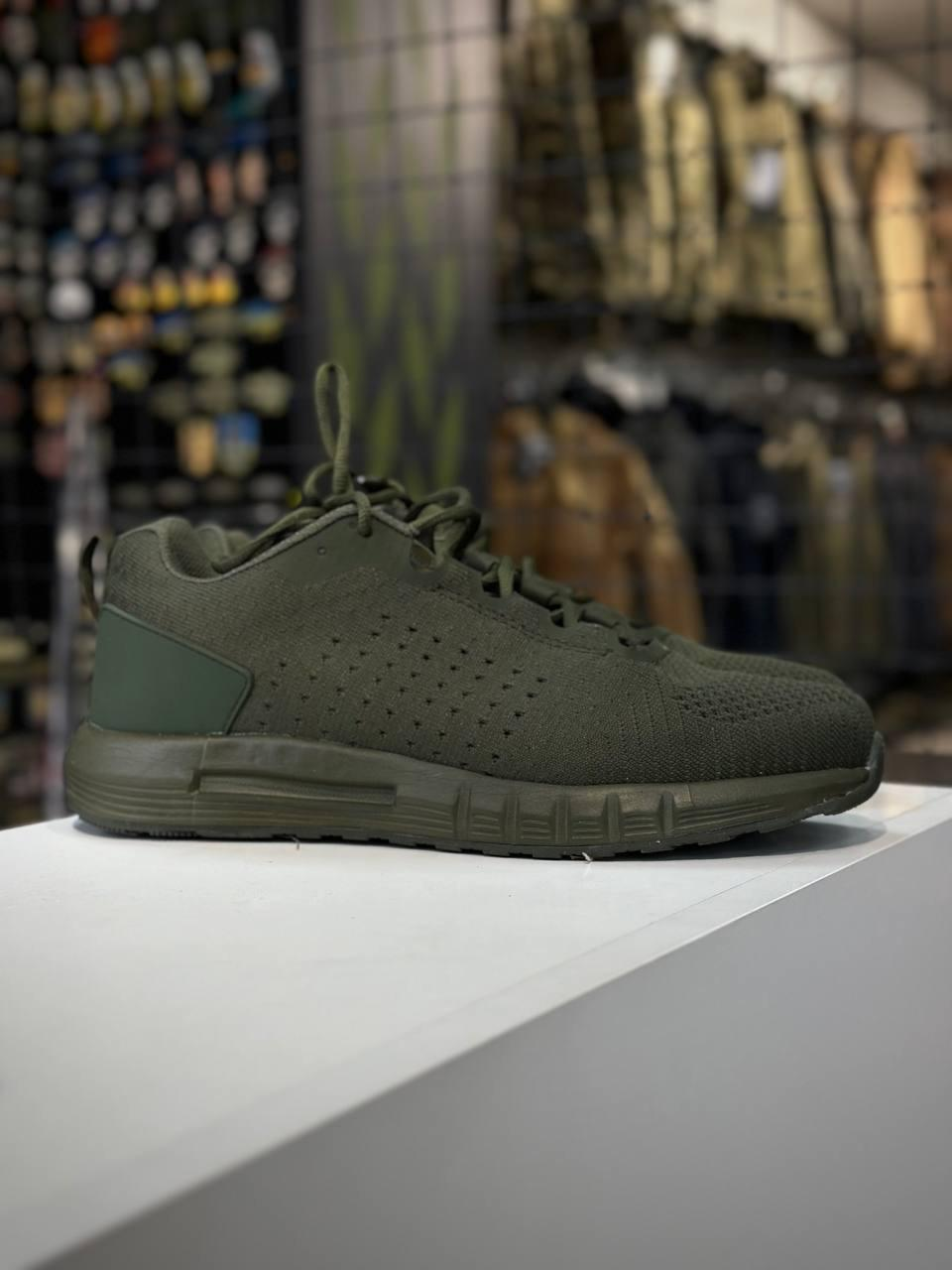 Кросівки літні койот з тризубом Olive