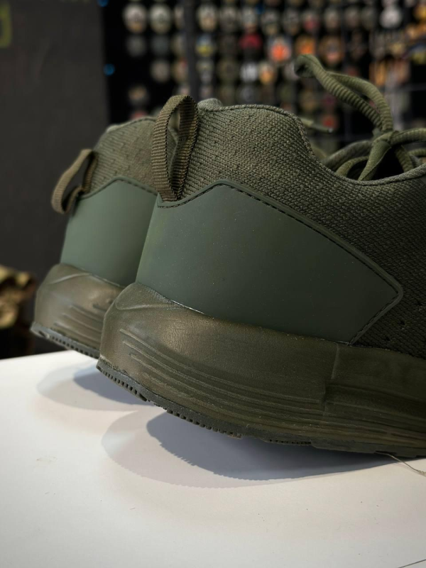 Кросівки літні койот з тризубом Olive