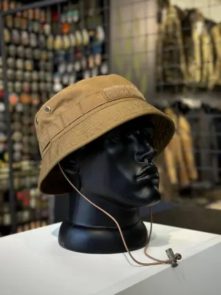 Панама тактическая с MOLLE и липучкой койот