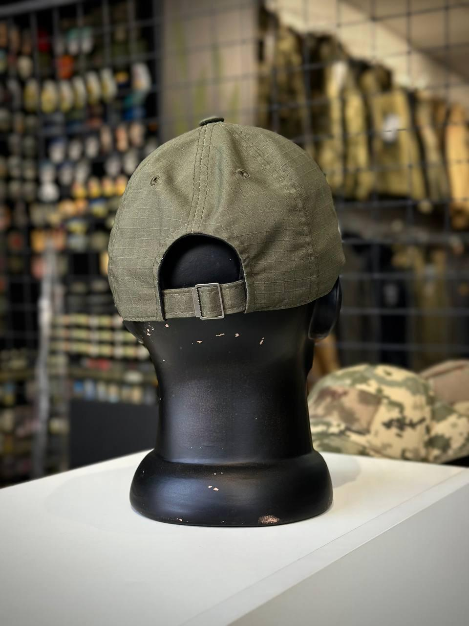 Тактична Бейсболка Олива 4.5.0,Глибока посадка + Сітка в середині Olive
