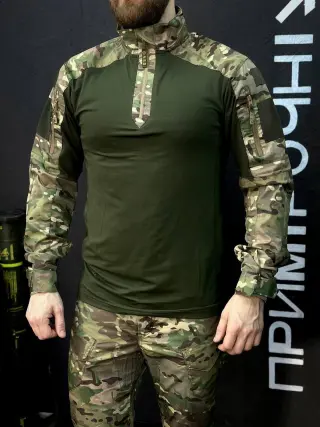 Тактичний Військовий Комплект Мультикам / Олива Ягуар 4.5.0. Jaguar Убакс +Штани Under Body Armor Combat Shirt