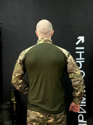 Тактический Военный Убакс Олива/Мультикам 4.5.0 Улучшенный Under Body Armor Combat Shirt