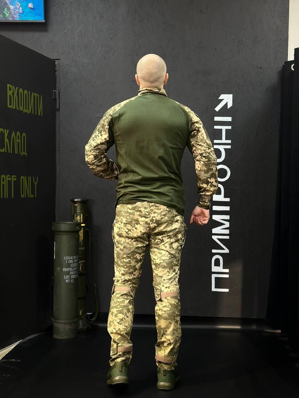 Тактичні Військові Штани Піксель ЗСУ 4.5.0 Покращені mm14 Under Body Armor Combat Shirt