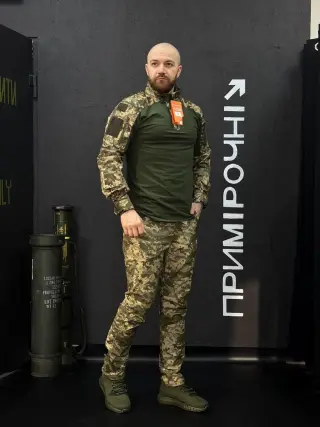 Тактичний Військовий Комплект Олива / Піксель Ягуар 4.5.0. Jaguar Убакс +Штани Under Body Armor Combat Shirt