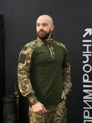 Тактичний Військовий Комплект Олива / Піксель Ягуар 4.5.0. Jaguar Убакс +Штани Under Body Armor Combat Shirt