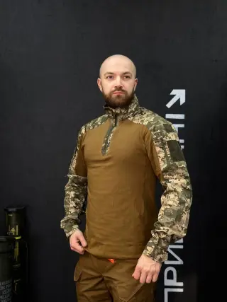 Тактичний Військовий Комплект Койот/Піксель Ягуар 4.5.0. Jaguar Убакс +Штани Under Body Armor Combat Shirt