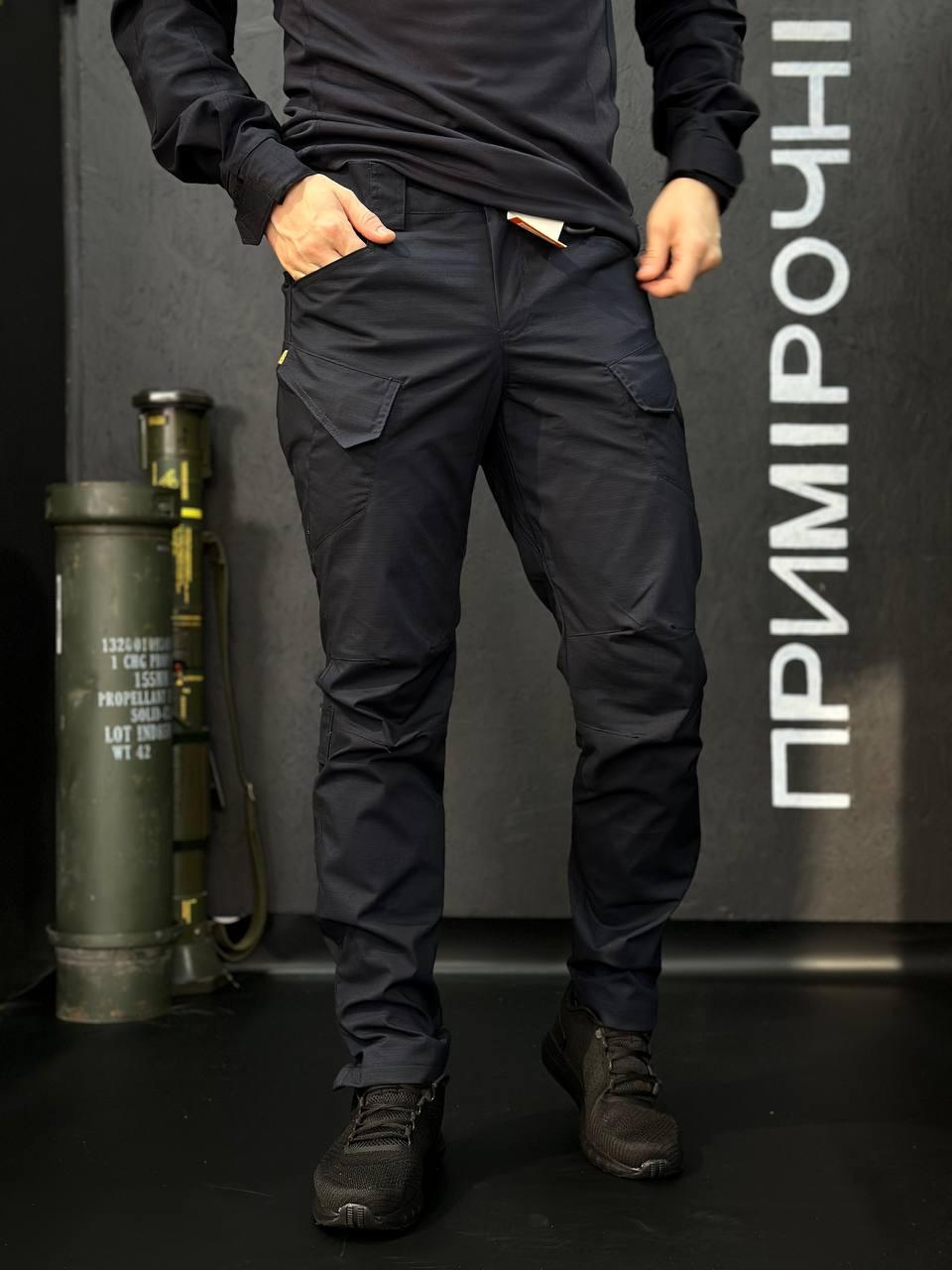 Штани ДСНС Сині 4.5.0 Покращені Black Under Body Armor Combat Shirt