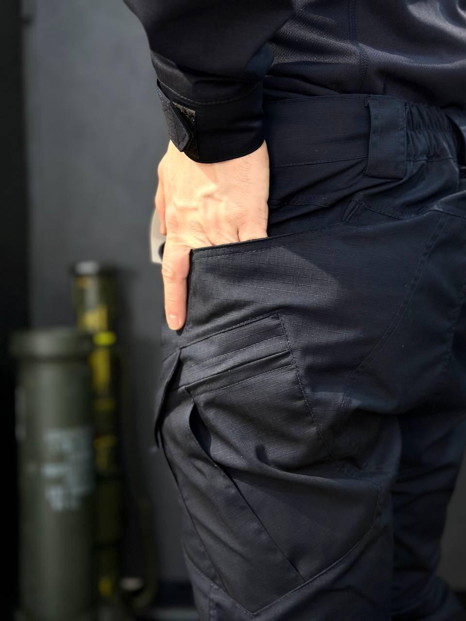 Штани ДСНС Сині 4.5.0 Покращені Black Under Body Armor Combat Shirt