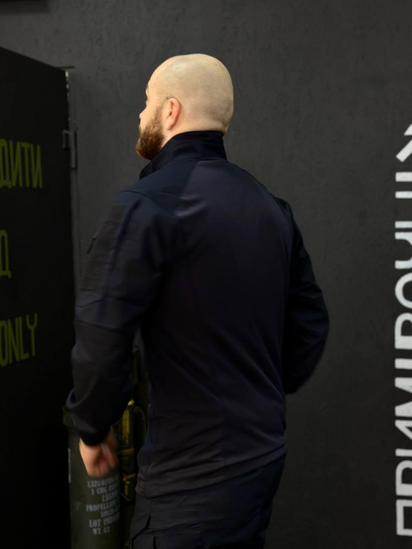 Убакс ДСНС Синій 4.5.0 Покращений Black Under Body Armor Combat Shirt