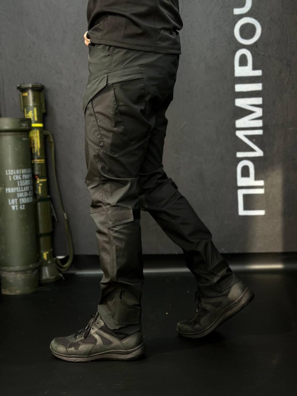 Тактичні Військові Штани Чорні 4.5.0 Покращені Black Under Body Armor Combat Shirt