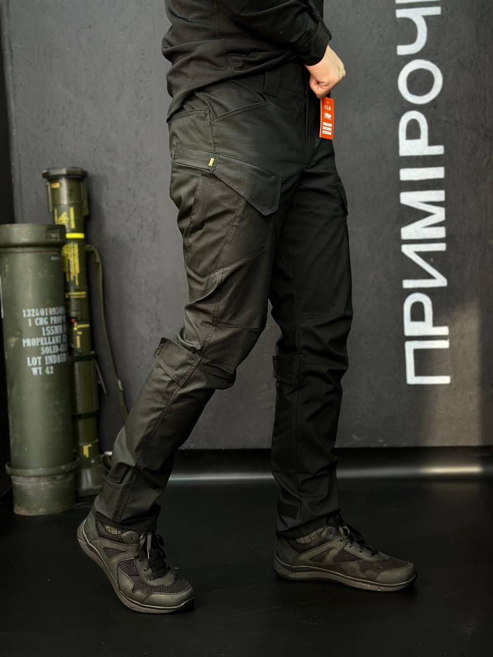 Тактичні Військові Штани Чорні 4.5.0 Покращені Black Under Body Armor Combat Shirt