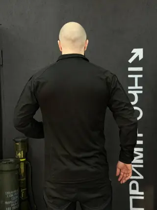 Тактический военный убакс черный 4.5.0 улучшенный Black Under Body Armor Combat Shirt