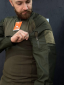 Тактичний Військовий Убакс Олива 4.5.0 Покращений Olive Under Body Armor Combat Shirt - Фото 12