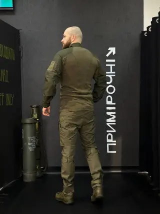Тактический военный убакс оливка 4.5.0 улучшенный Olive Under Body Armor Combat Shirt