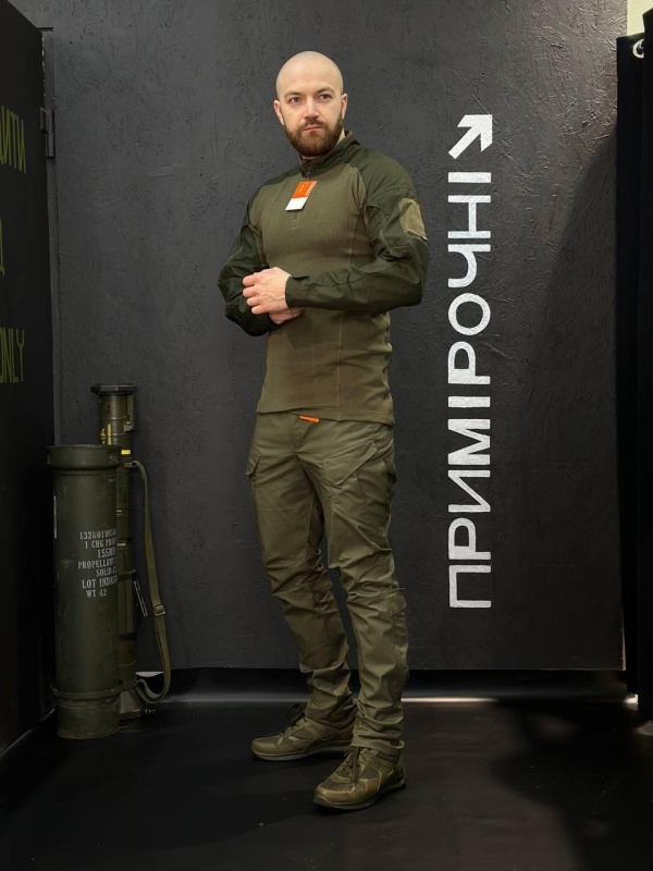 Тактичний Військовий Комплект Олива Ягуар 4.5.0. Jaguar Olive Убакс +Штани Under Body Armor Combat Shirt