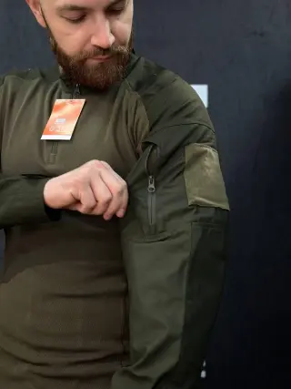 Тактичний Військовий Комплект Олива Ягуар 4.5.0. Jaguar Olive Убакс +Штани Under Body Armor Combat Shirt