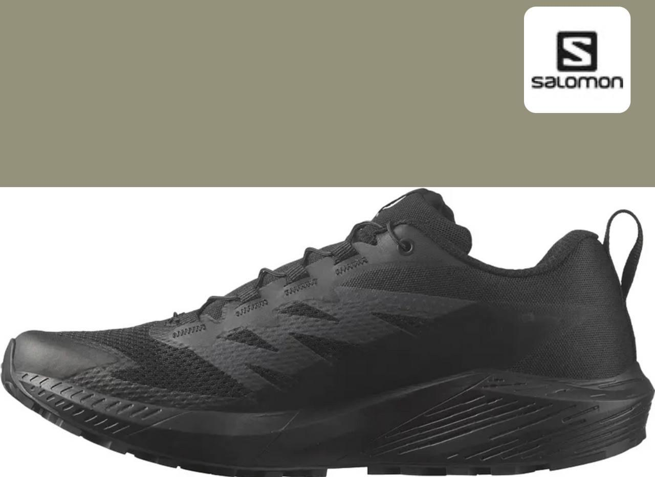 Кросівки Salomon Sense Ride 5 SR Black - Фото 2