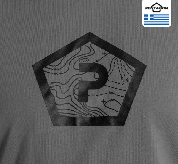Футболка T-shirt Pentagon Shape - Wolf Grey