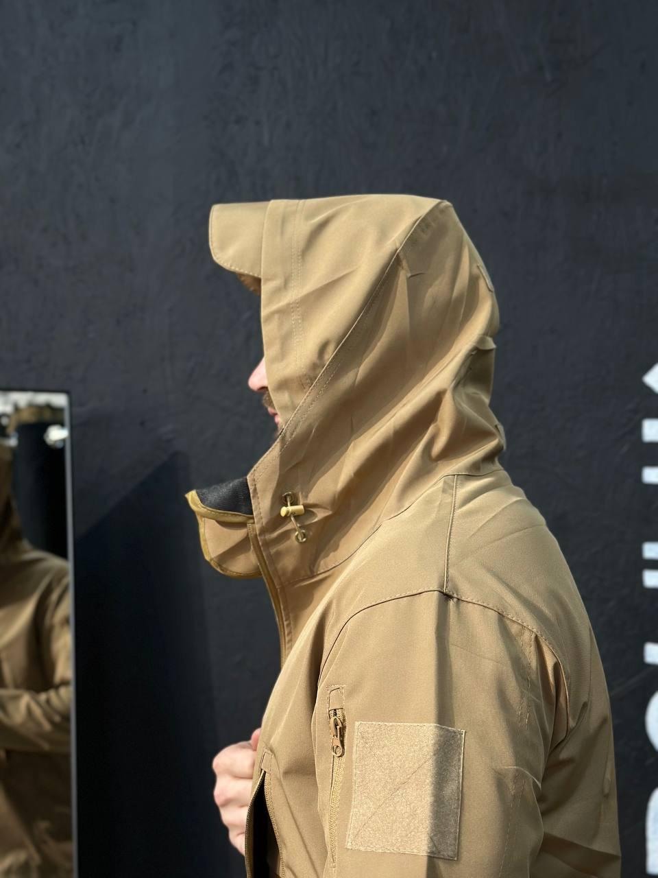 Полегшений Костюм Vanguard койот SoftShell Без утеплення