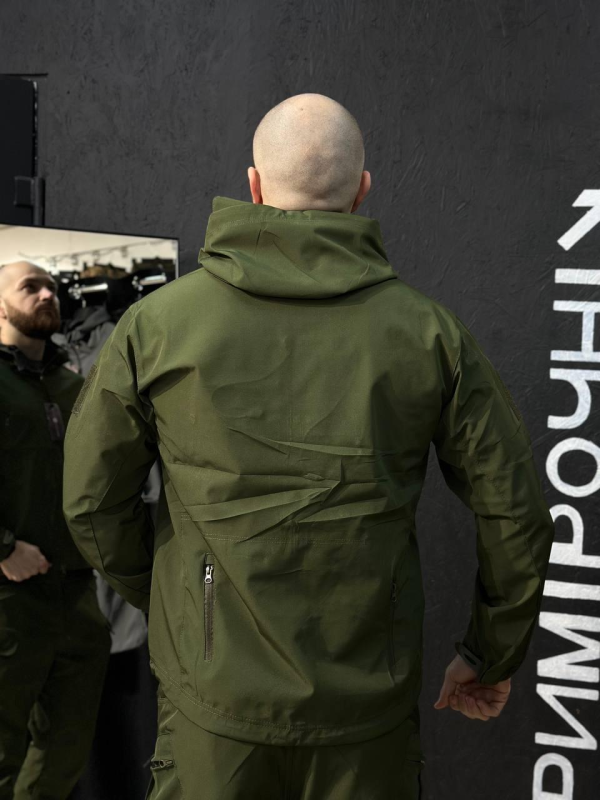 Полегшений Костюм Vanguard Олива SoftShell Без утеплення