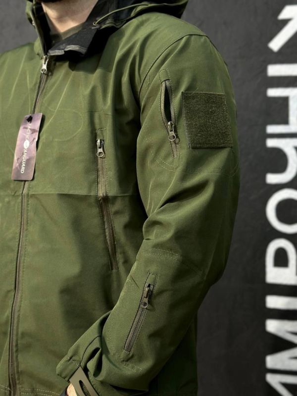 Полегшений Костюм Vanguard Олива SoftShell Без утеплення