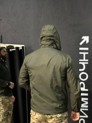 Ультра легка Тактична куртка олива Attam Магніт 🧲