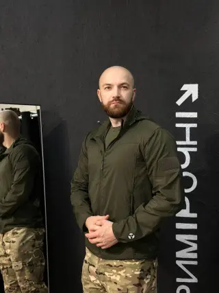 Ультра легка Тактична куртка олива Attam Магніт 🧲