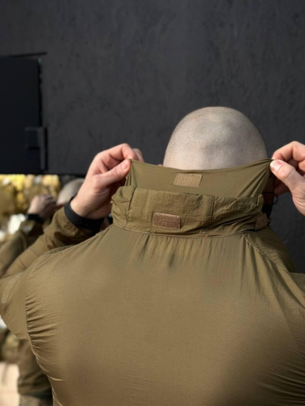 Ультра легка Тактична куртка койот Attam Магніт 🧲