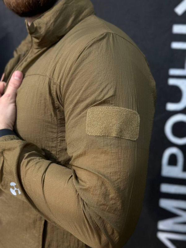 Ультра легка Тактична куртка койот Attam Магніт 🧲