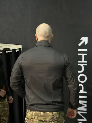 Ультра легка Тактична куртка Сіра Attam Магніт 🧲