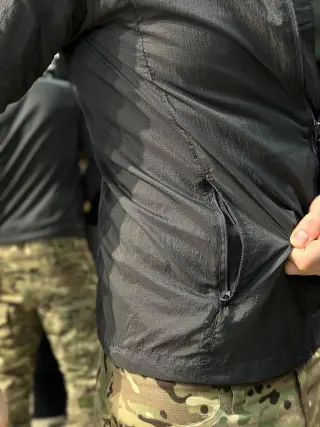 Ультра легка Тактична куртка Сіра Attam Магніт 🧲