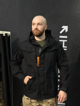 Тактична Військова куртка Чорний Tactical Series 5.0 Black