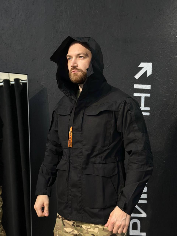 Тактична Військова куртка Чорний Tactical Series 5.0 Black