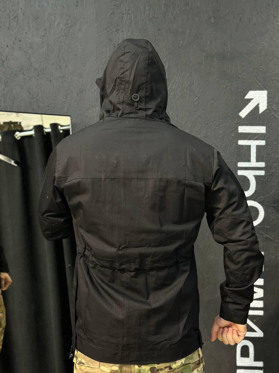 Тактична Військова куртка Чорний Tactical Series 5.0 Black