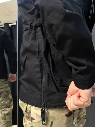 Тактична Військова куртка Чорний Tactical Series 5.0 Black